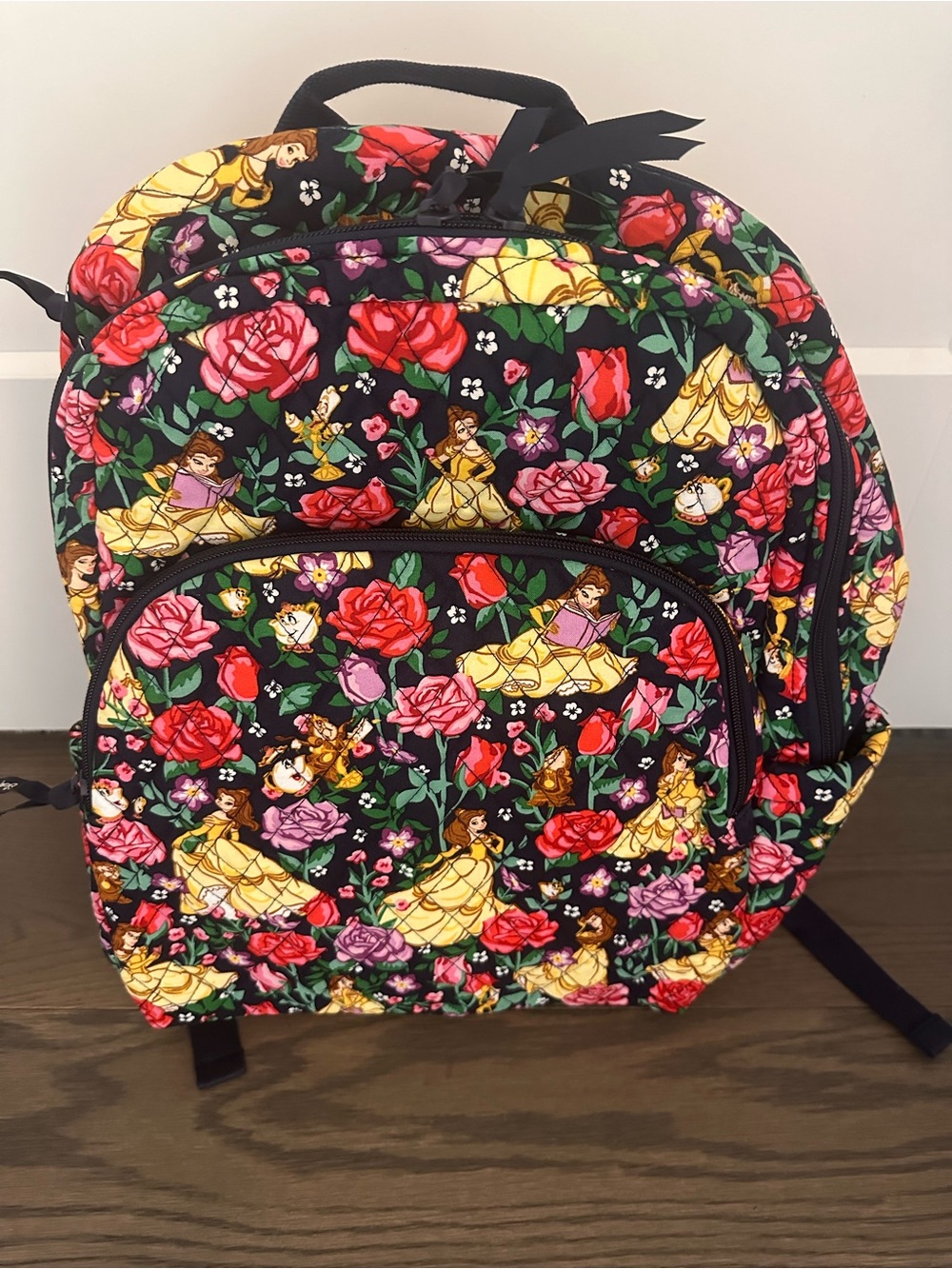 Vera Bradley Limited Edition Disney’s Belle Large Backpack NWT - Picture 5 of 16